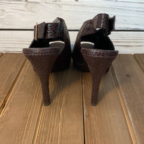 NIB New Directions Peep Toe Sling Back Pumps 8 - Picture 5 of 6